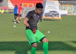 Il portiere Giovanni Sarracino