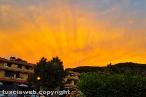 Tramonto a Capranica