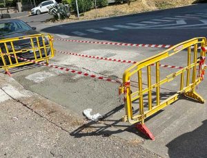 Viterbo - I lavori per la fibra ottica
