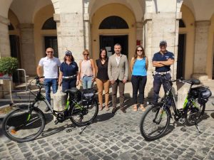 Civita Castellana - Biciclette elettriche alla polizia locale