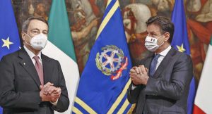 Mario Draghi e Giuseppe Conte