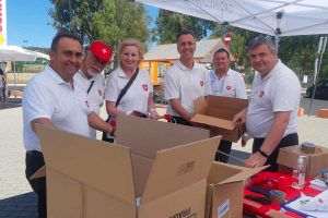 La raccolta cibo dell'Ordine di Malta