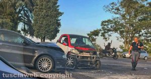 Incidente tra la Cassia e la Nepesina
