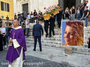 Orte - I funerali di Giorgia Anzuini
