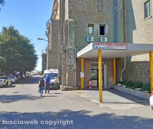 Montefiascone - Ingresso dell'ospedale