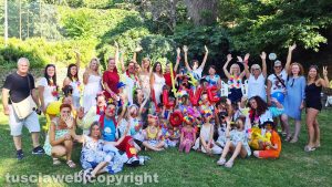 Viterbo - La festa con la comunità ucraina organizzata nella struttura di San Martino
