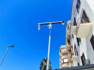 Civitavecchia - Installazione del sistema di videosorveglianza