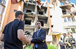 Luigi Di Maio in visita in Ucraina