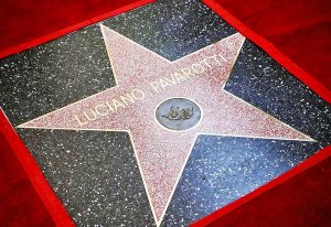 Los Angeles - La stessa dedicata nella Walf of Fame di Hollywood dedicata a Luciano Pavarotti