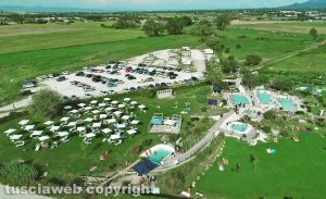 Viterbo - Il Bagnaccio visto dall'alto