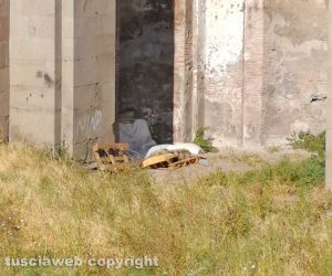 Degrado alla chiesa delle Fortezze