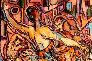 Una delle opere di Angelo Paccosi