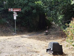 Viterbo - Rifiuti su via Francigena