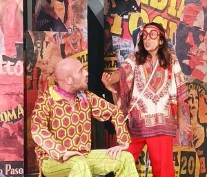 Una scena del “Vantone” (Miles gloriosus) di Plauto nella versione di Pasolini