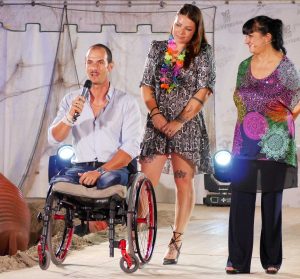 Tarquinia - Tiziano Monti al Beach party di Agrietruria