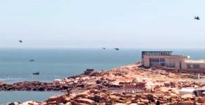 L'esercitazione militare cinese