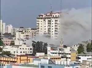 L'attacco israeliano nella Striscia di Gaza