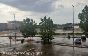 Viterbo - Pioggia nella Tuscia
