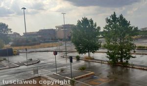 Viterbo - Pioggia nella Tuscia