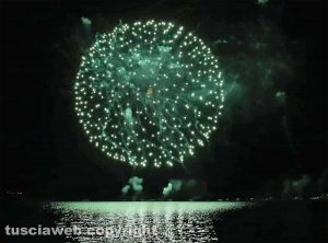 I fuochi d'artificio a Capodimonte