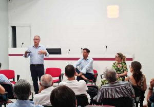 Viterbo - I candidati di Italia viva all'incontro col coordinamento provinciale