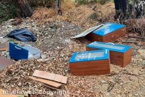 Viterbo - Rifiuti al Riello