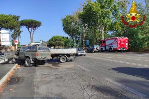Cerveteri - Frontale sull'Aurelia