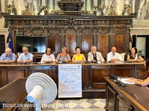 Viterbo - La presentazione della White dinner