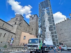 Viterbo - Gloria a piazza San Sisto