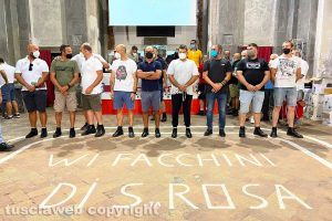Viterbo - Le prove generali dei facchini