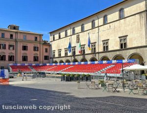 Piazza del Comune - Tribune Santa Rosa