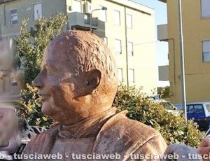 Civita Castellana - Il busto di don Giuseppe Bodini