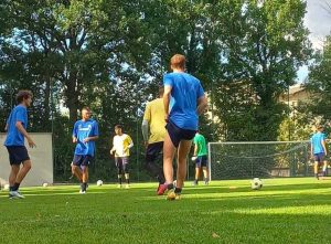 Sport - Calcio - Un allenamento della Flaminia