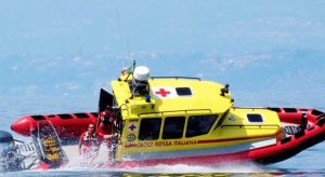 Croce rossa - Un mezzo per il soccorso in acqua
