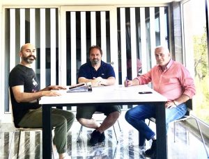 Rodolfo Ridolfi, Luca Di Piero e Fernando Monfeli