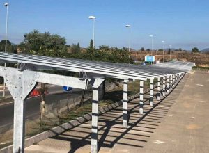 Pensiline fotovoltaiche - foto di repertorio