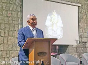 Montefiascone - Zahi Hawass alla Rocca dei papi