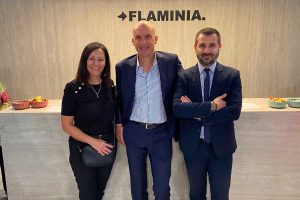 Bologna - Giampieri in visita alla aziende di Civita Castellana