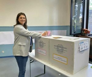 Elezioni politiche 2022 - Luisa Ciambella al voto