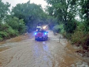 Maltempo nella Tuscia - L'intervento dei vigili del fuoco