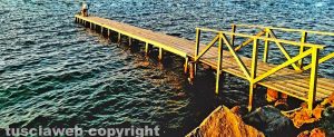 Marta - Pontile sul lago