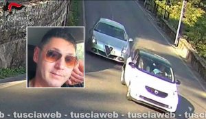 Il parabrezza dell''auto di Bramucci e nel riquadro Tonino Bacci, uno degli arrestati