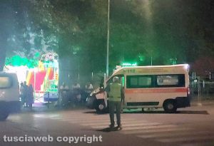 Viterbo - Anziano investito davanti alle giostre