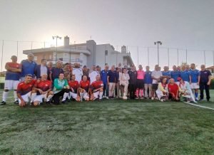 Torneo Interforze calcio a 7 Santa Rosa - L'inaugurazione