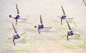 Sofia - La nazionale italiana ai mondiali di ginnastica artistica