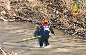 Maltempo nelle Marche - Le operazioni di soccorso dei vigili del fuoco