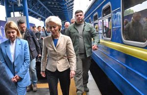 Ursula von der Leyen a Kiev
