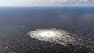 Perdita di gas dalle linee del Nord Stream