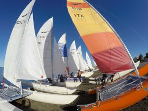 Tarquinia - Regata nazionale catamarani “Classe Dart 18” -Trofeo "G. Maffei"