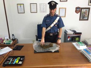 Poggio Moiano - Carabinieri - La droga sequestrata